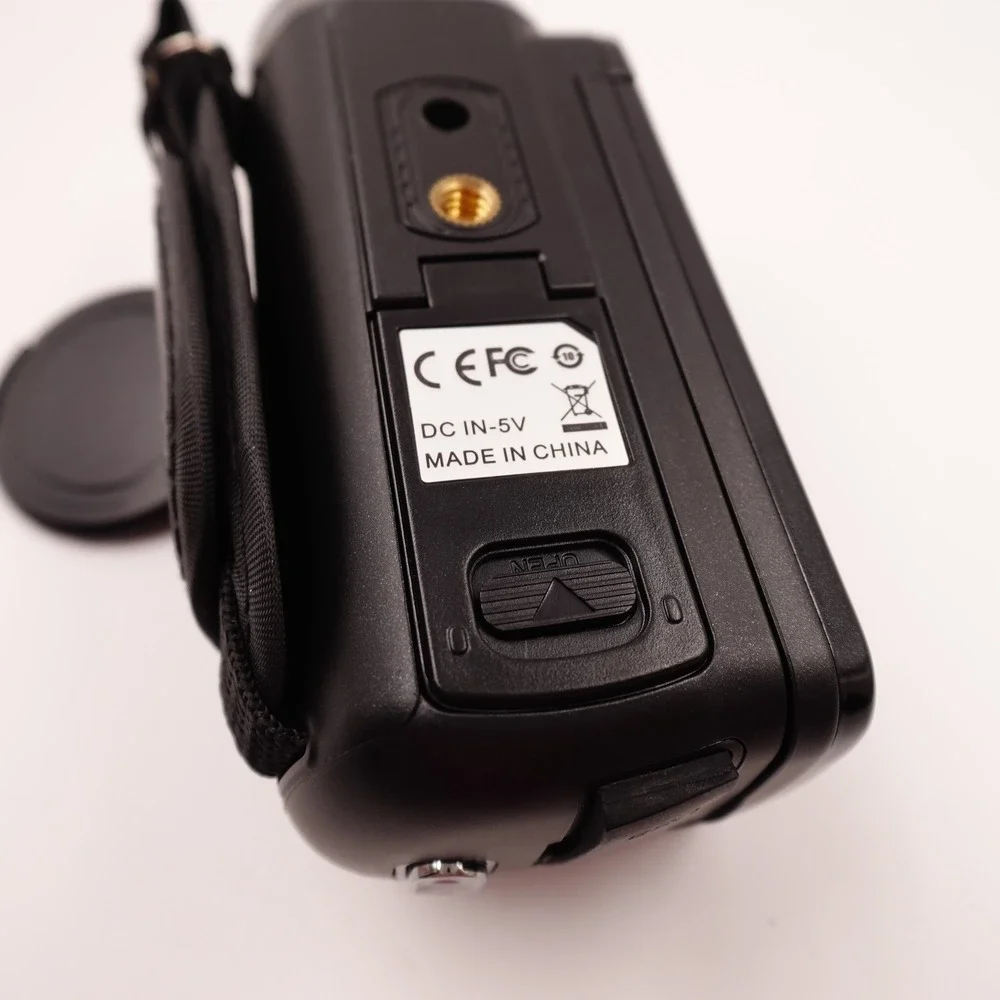 2.7K Digital Camcorder Black 18X Zoom Vlogging Retro Y2K Aesthetic‎
